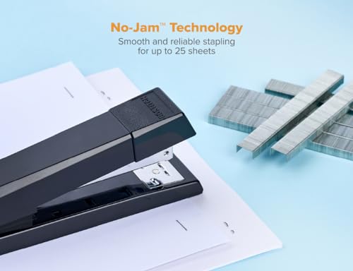 Classic Bostitch Office Stapler, No-Jam upgraded for Desktop, Includes 1,250 Set