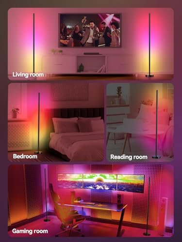 Classic OIYN Smart RGBICW LED Corner Floor Lamp